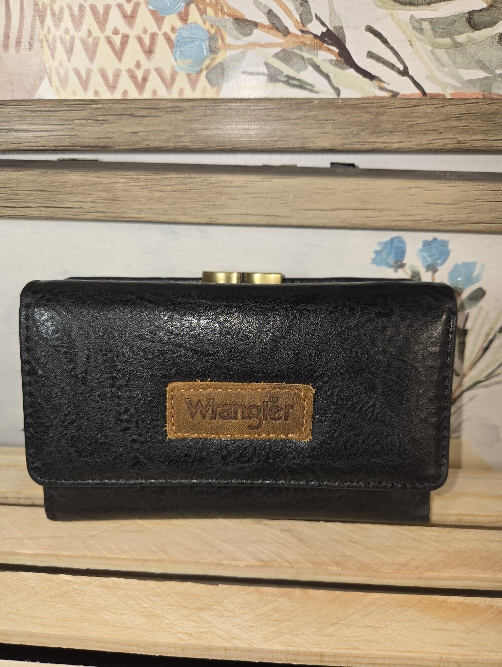 Montana West X Wrangler Small Wallets for Women Trifold RFID Blocking Wallet